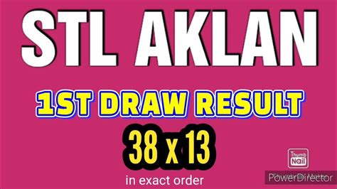 STL AKLAN RESULT TODAY 1ST DRAW JULY 5, 2024 2PM.